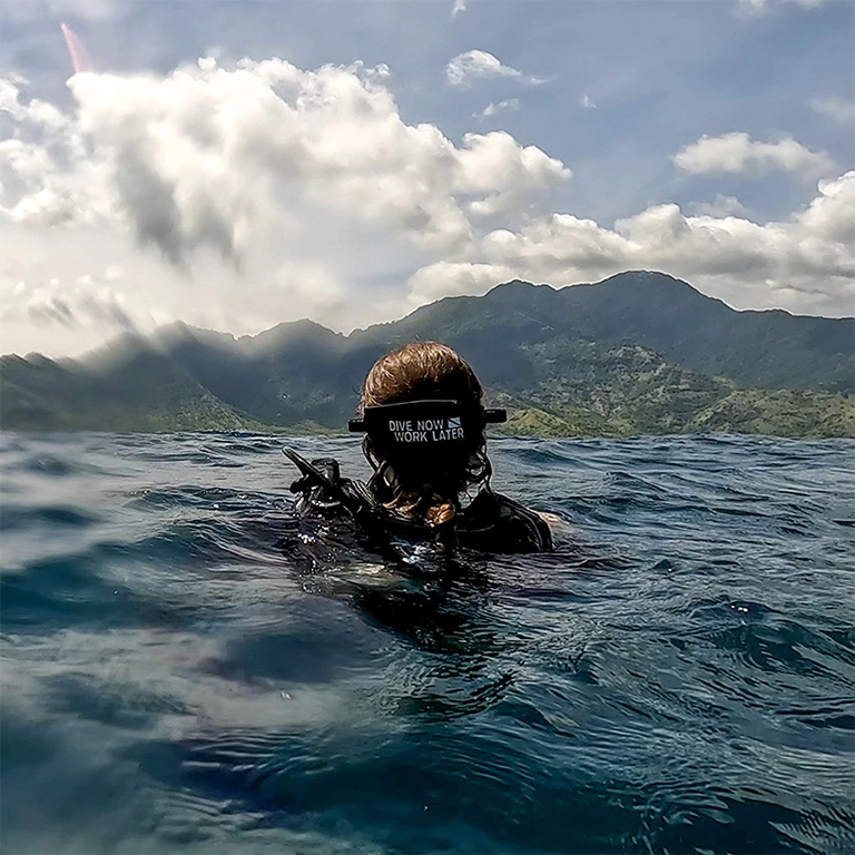 Scuba diving in Menjangan Island
